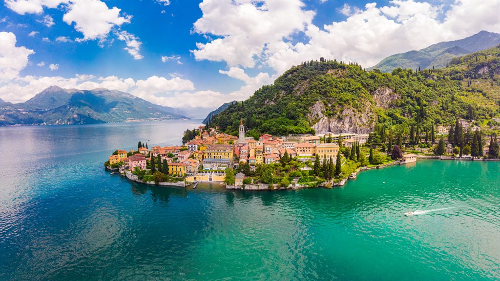 Luxury hotel on Lake Como